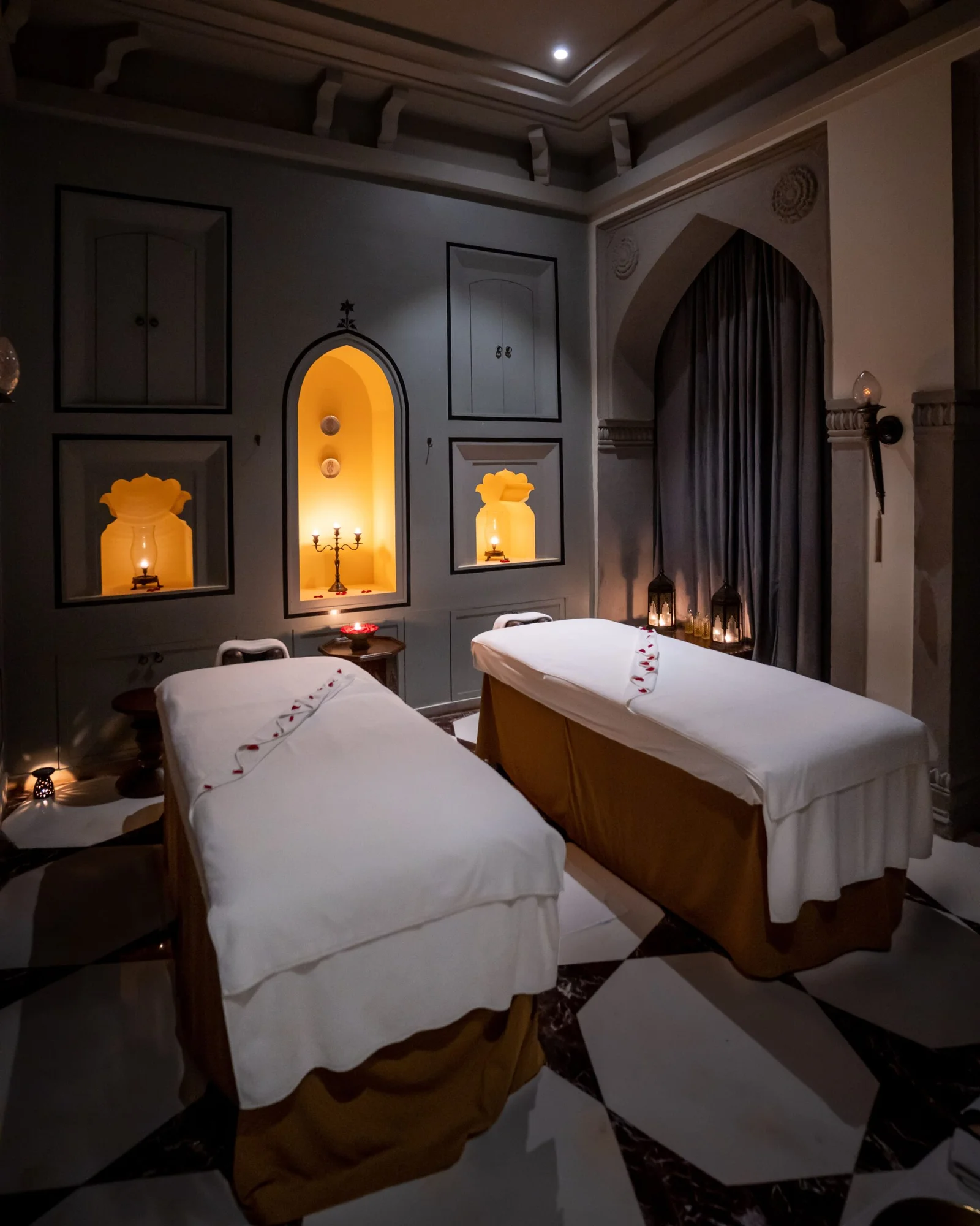 Relaxing massage experience at Aroma Spa